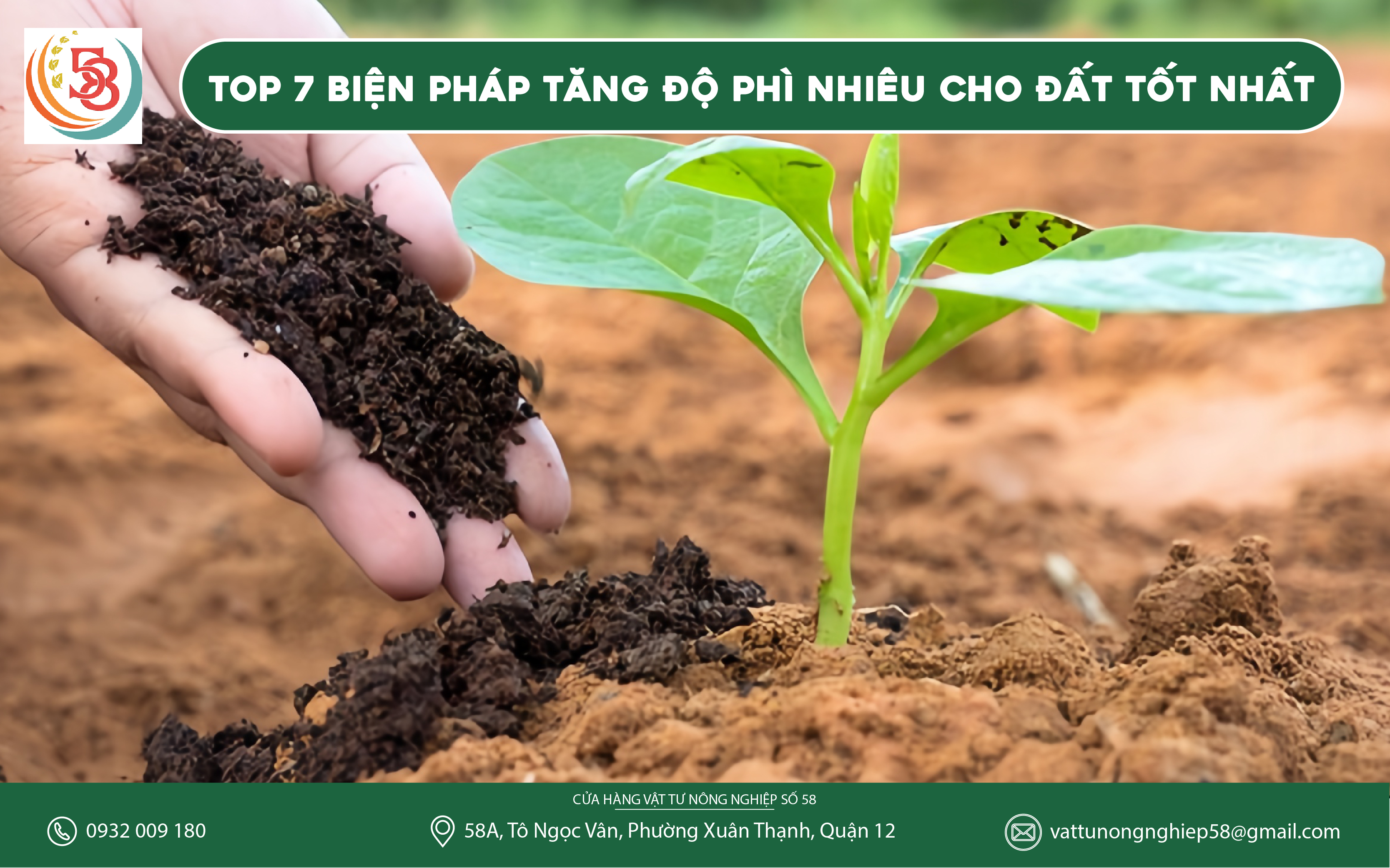 TOP 7 BIỆN PHÁP TĂNG ĐỘ PHÌ NHIÊU CHO ĐẤT TỐT NHẤT